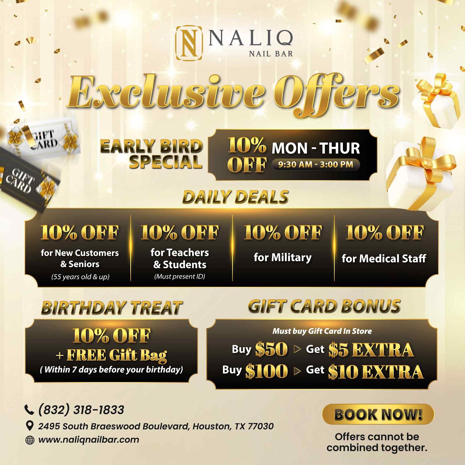 Naliq Nail Bar logo